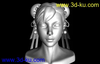 3D打印模型自制街霸春丽的图片