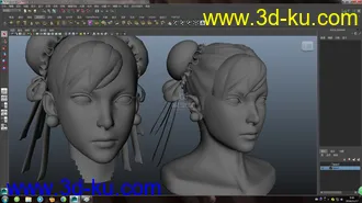 3D打印模型自制街霸春丽的图片