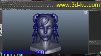 3D打印模型自制街霸春丽的图片