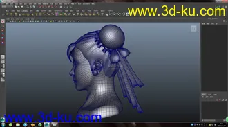 3D打印模型自制街霸春丽的图片