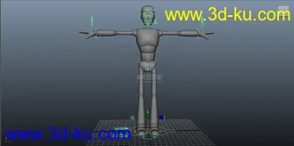 很简单的一个练习动画模型的图片
