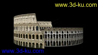 3D打印模型罗马斗兽场的图片