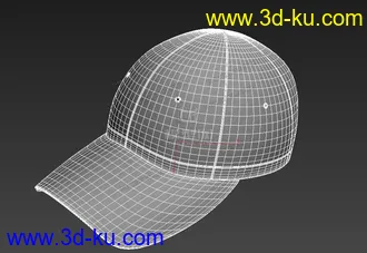 3D打印模型鸭舌帽子的图片