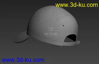 3D打印模型鸭舌帽子的图片