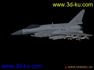 3D打印模型高模 J10的图片