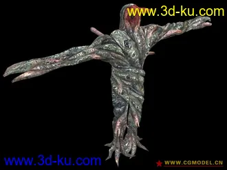 3D打印模型生化危机 24 T-POSE monsters grabed from the two Chronicles of Resident Evil的图片