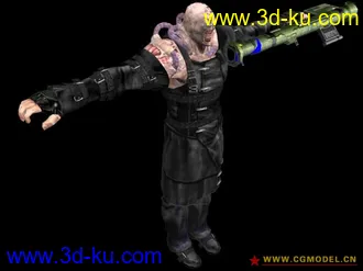 3D打印模型生化危机 24 T-POSE monsters grabed from the two Chronicles of Resident Evil的图片