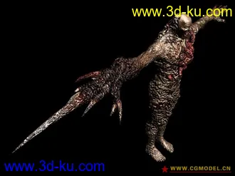 3D打印模型生化危机 24 T-POSE monsters grabed from the two Chronicles of Resident Evil的图片
