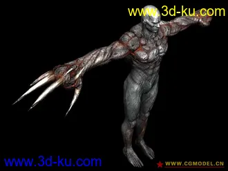 3D打印模型生化危机 24 T-POSE monsters grabed from the two Chronicles of Resident Evil的图片