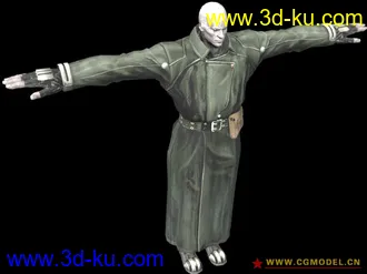 3D打印模型生化危机 24 T-POSE monsters grabed from the two Chronicles of Resident Evil的图片