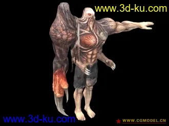 3D打印模型生化危机 24 T-POSE monsters grabed from the two Chronicles of Resident Evil的图片