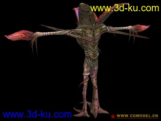3D打印模型生化危机 24 T-POSE monsters grabed from the two Chronicles of Resident Evil的图片
