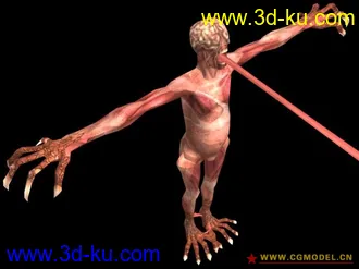 3D打印模型生化危机 24 T-POSE monsters grabed from the two Chronicles of Resident Evil的图片