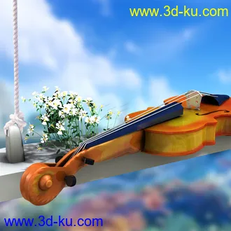 3D打印模型小提琴...的图片