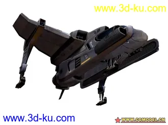 3D打印模型未来小飞机的图片