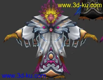 3D打印模型鸦人，各种变色，可以参考颜色搭配，贴图清晰的图片