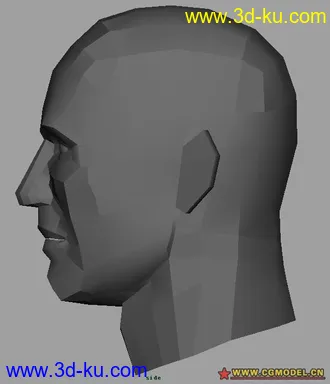 3D打印模型自己做的人头的图片