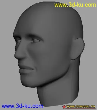 3D打印模型自己做的人头的图片