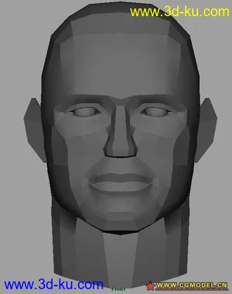 3D打印模型自己做的人头的图片