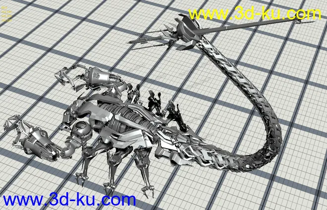 机械蝎子模型的图片1