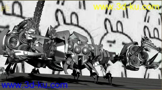 机械蝎子模型的图片4