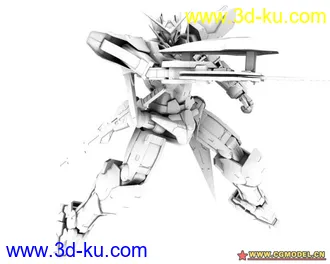 3D打印模型Setsuna·F·Seiei！EXIA GUNDAM！高达的图片