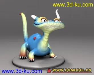 3D打印模型small dragon的图片