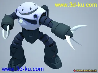 3D打印模型MSM-07 Zeon Mech的图片