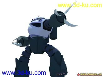 3D打印模型MSM-07 Zeon Mech的图片