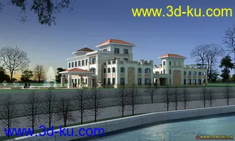 3D打印模型旧楼改建的图片