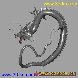 相当不错的 龙 模型 四边面的图片