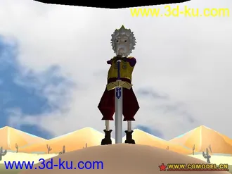 3D打印模型服务器出错被删的，补发-国王，国内首发的图片