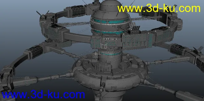双环太空站模型的图片1