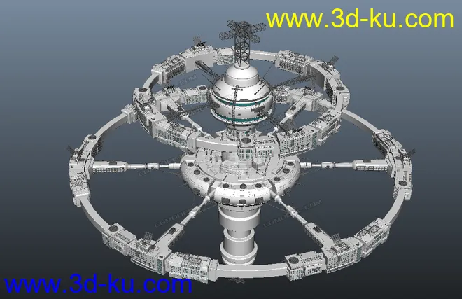 双环太空站模型的图片2
