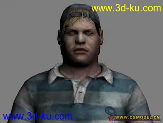 3D打印模型寂静岭2 _埃迪的图片