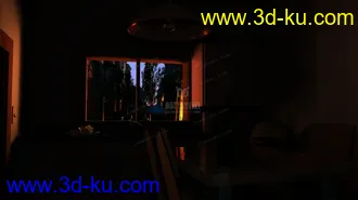 3D打印模型室内渲染的图片