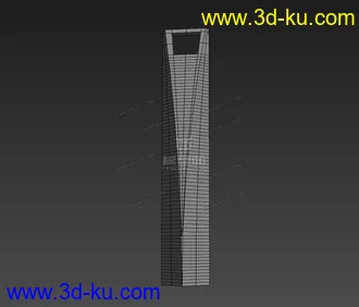 3D打印模型上海国际金融中心简模的图片