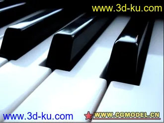 3D打印模型钢琴的图片