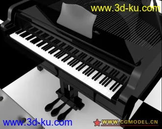 3D打印模型钢琴的图片