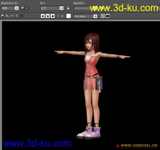3D打印模型女生的图片