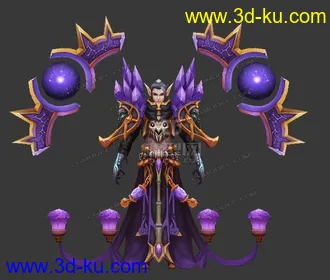 3D打印模型日堕落精灵-米修尔的图片