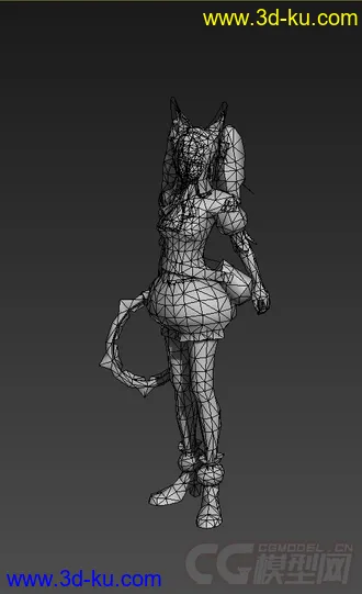 [MAX7]Archlord(霸王)游戏女角色模型的图片