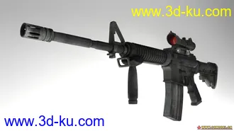 3D打印模型M4~有贴图的图片