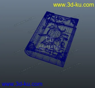 3D打印模型魔法书的图片