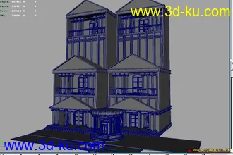 3D打印模型欧式建筑的图片