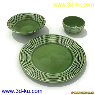 3D打印模型Archmodels 57茶具的图片