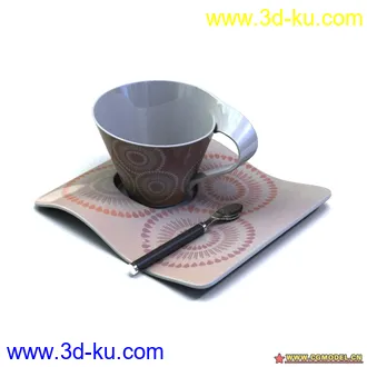 3D打印模型Archmodels 57茶具的图片