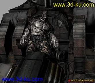 3D打印模型战争机器里的巨龙兽的图片