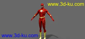 3D打印模型Flash character rig的图片