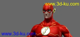 3D打印模型Flash character rig的图片